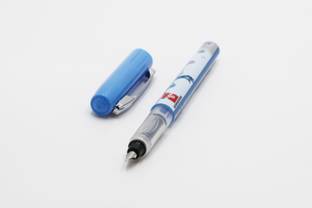 FIGO HERO FOUNTAIN 5 Pen + 10 Blue Ink Cartridge + 5 Ink Converter Fountain Pen