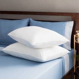 AVI Microfibre Solid Body Pillow Pack of 2