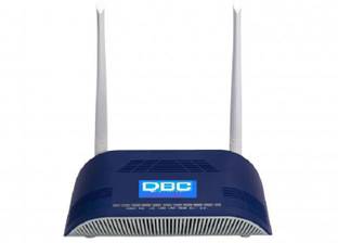 DBC TECHNOLOGY DBC Technologies Dual Mode FTTH GPON EPON ONU 1GE Wireless Router 2.4 GHz 300 Mbps Wifi Speed Dual Band External Antenna Ethernet (Cable Broadband)