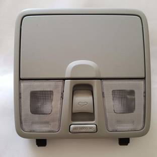CARMART ROOF LIGHT WITH SUNGLASS HOLDER for Creta upto 2019 model Grey Car Sunglass Clip Holder