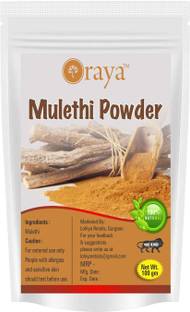 Oraya 100% Natural Mulethi(Licorice) Powder(100 gms) (100 g)
