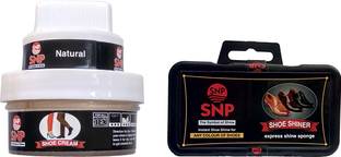 SNP Shoe Cream Natural for all colours Leather, Synthetic Leather Shoe Cream