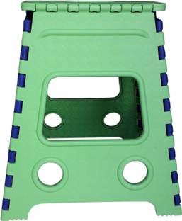 LACOPINE Anti Slip Lightweight 18 Inch Foldable Stepping Stool for Kids Adults Outdoor & Cafeteria Stool