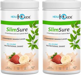 HEALTHOXIDE SlimSure Weight Loss Powder with Garcinia Cambogia, L-Carnitine, and Green Tea