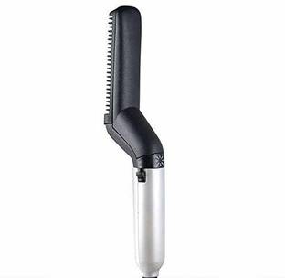 TrendShop Hair Curling Iron M Styler Men's Modelling Comb Men's Beard and Hair Curling Straightener Hair Straightener