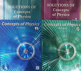 Concepts Of Physics Vol I & II With Solutions Of Both The Volumes - Set Of 4 Books