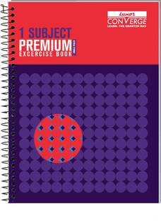 LUXOR Exercise Notebook-Focus A4 Notebook Ruled 160 Pages