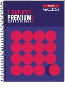 LUXOR Exercise Notebook-Standout B5 Notebook Ruled 180 Pages