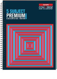 LUXOR Exercise Notebook-Cubes A4 Notebook Ruled 250 Pages