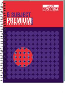 LUXOR Exercise Notebook B5 Notebook Ruled 300 Pages