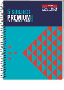 LUXOR Exercise pyramid B5 Notebook Ruled 250 Pages
