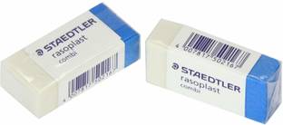 STAEDTLER Rasoplast Combo Eraser For Ink And Graphite - Pack Of 4pcs Non-Toxic Eraser