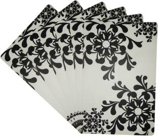 LooMantha Rectangular Pack of 6 Table Placemat