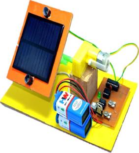 SR ROBOTICS Single Axis Solar Tracking System HAND MADE 100% Working Project Educational Electronic Hobby Kit