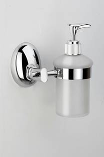 USF Mercury Glass Liquid Soap Dispenser 300 ml Lotion, Foam, Conditioner, Soap, Shampoo Dispenser
