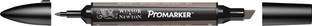 Winsor & Newton ProMarker - Twin Tip; Broad+Chisel - . Based - Warm Grey 4