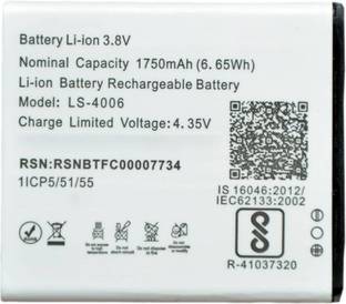 GREEN I Mobile Battery For  LYF FLAME 7