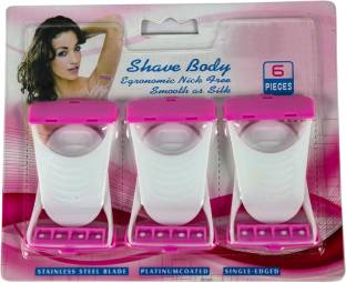 MELANIA Soft Touch Body Hair Removal Razor for Wome