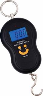 HLD Smiley Shaped Digital Hanging Weight Measurement Manual Machine Weighing Scale Hook Type Instrument 50 kg/g Weighing Scale