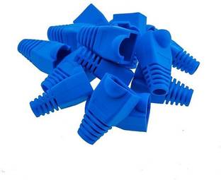 RIVER FOX Cat5E Cat6 Rj45 Plugs Strain Relief Socket Boots Connector Wireless Wire Connector