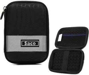 Saco Pouch for WD My Passport Ultra 1TB Portable External Hard Drive, Blue (WDBGPU0010BBL)