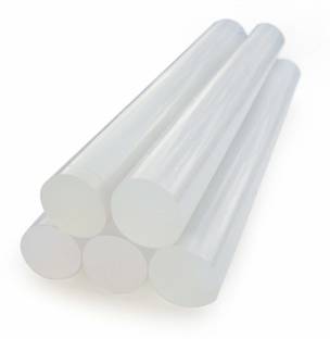 FADMAN TRANSPARENT 11MM (7 INCHES) 5 HOT MELT GLUE STICKS Adhesive