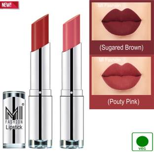 MI FASHION 100% Veg and Vitamin e Enriched Long Stay Soft Matte Addiction Lipstick Code-524