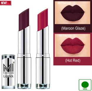 Fashion 100% Veg and Vitamin e Enriched Long Stay Soft Matte Addiction Lipstick Code-377