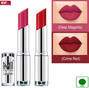 MI FASHION 100% Veg and Vitamin e Enriched Long Stay Soft Matte Addiction Lipstick Code-396