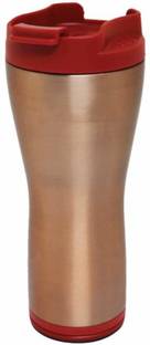 Cpixen Red Copper Ceramic lining insulated copper mug Ceramic Coffee Mug