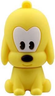 PANKREETI PDO44 Cute Dog Fancy Cartoon Designer 128 GB Pen Drive Compatible with Netbook, Gaming Console, Desktop Computer, Television, Audio Player, Laptop USB 2.0 Rubber Case