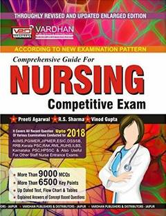 Comprehensive Guide For Nursing Competitive Exam By Preeti Agarwal