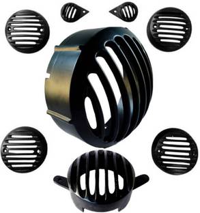 Torq CL Heavy Metal Series Bike Headlight Grill