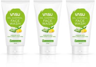 VASU Oil Control  60 ml (Pack of 3) Face Wash
