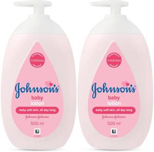 JOHNSON'S Baby Lotion 500ml X 2 =1000ml - Pack of 2 ( Baby Soft, all Day Long )