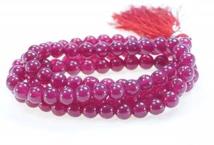 शाहिनपेर्लमार्ट ruby mala original स्टोन नेकलेस