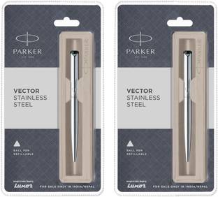 PARKER Vector Stainless Steel CT Ball Pen
