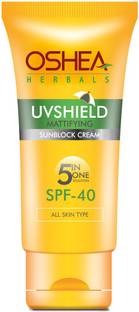 Oshea Herbals Sunscreen - SPF 40 PA+ UVSHIELD - Sun Block Cream