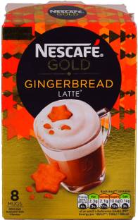 Nescafe Gold Gingerbread Latte, 8 Mugs - 168g (8x21g) Instant Coffee