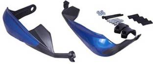 PRTEK 2 Pcs Universal Motorcycle Handlebar Handguards for bike universal (Blue) Handlebar Hand Guard
