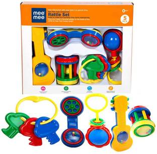 MeeMee Baby Gift Set (5 Piece) Rattle