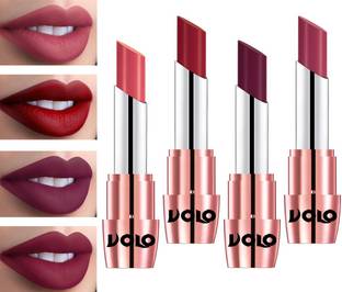 Volo Perfect Creamy with Matte Lipsticks Combo No more dry lips Code no-1676