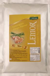 Lemor Flavoured Instant Tea Premix Lemon Grass, Ginger Instant Tea Pouch