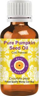 deve herbes Pure Pumpkin Seed Oil (Cucurbita pepo) 100% Natural Therapeutic Grade Cold Pressed