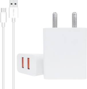 Portronics 10 W 2.4 A Wall Charger for Mobile with Detachable Cable