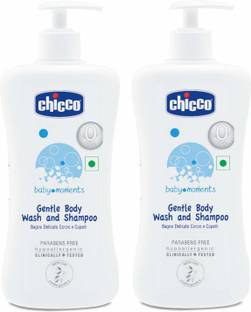 Chicco Baby Moments Gentle Body Wash and Shampoo