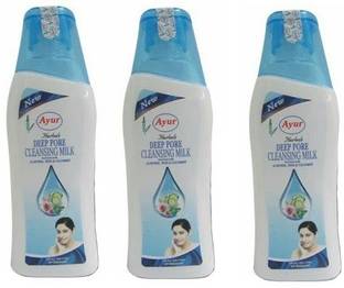 Ayur Deep Cleansing Milk 100 ML (Pack of 3) Face Wash