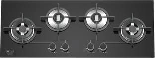 Carysil Carysil Passilo 4 Burner Built in Glass Hob 100 cm Glass Automatic Hob