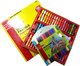 Camlin Majestic Basket 50 Shades Oil Pastels