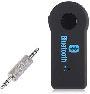 ENMORA v4.1 Car Bluetooth Device with 3.5mm Connector, Audio Receiver, FM Player, Transmitter, Remote Control